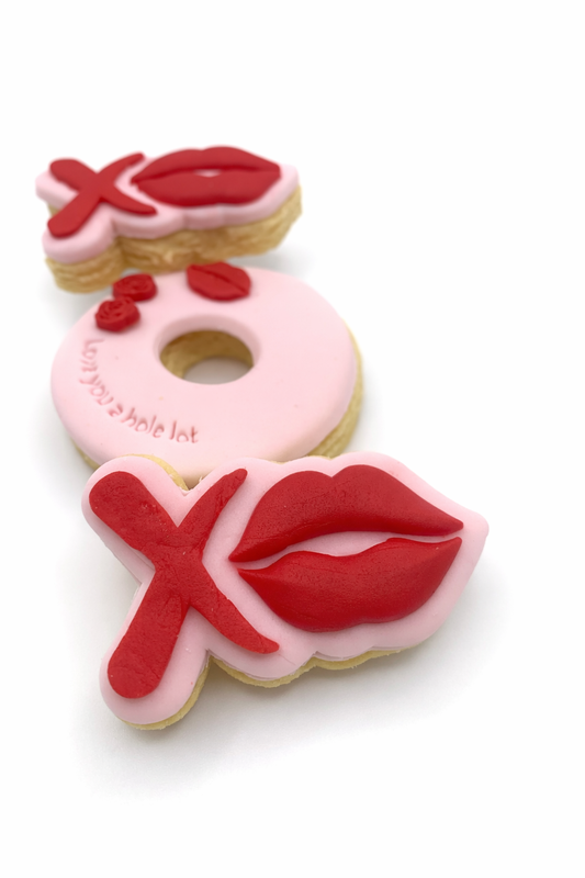Xoxo valentines cookie 3 pack