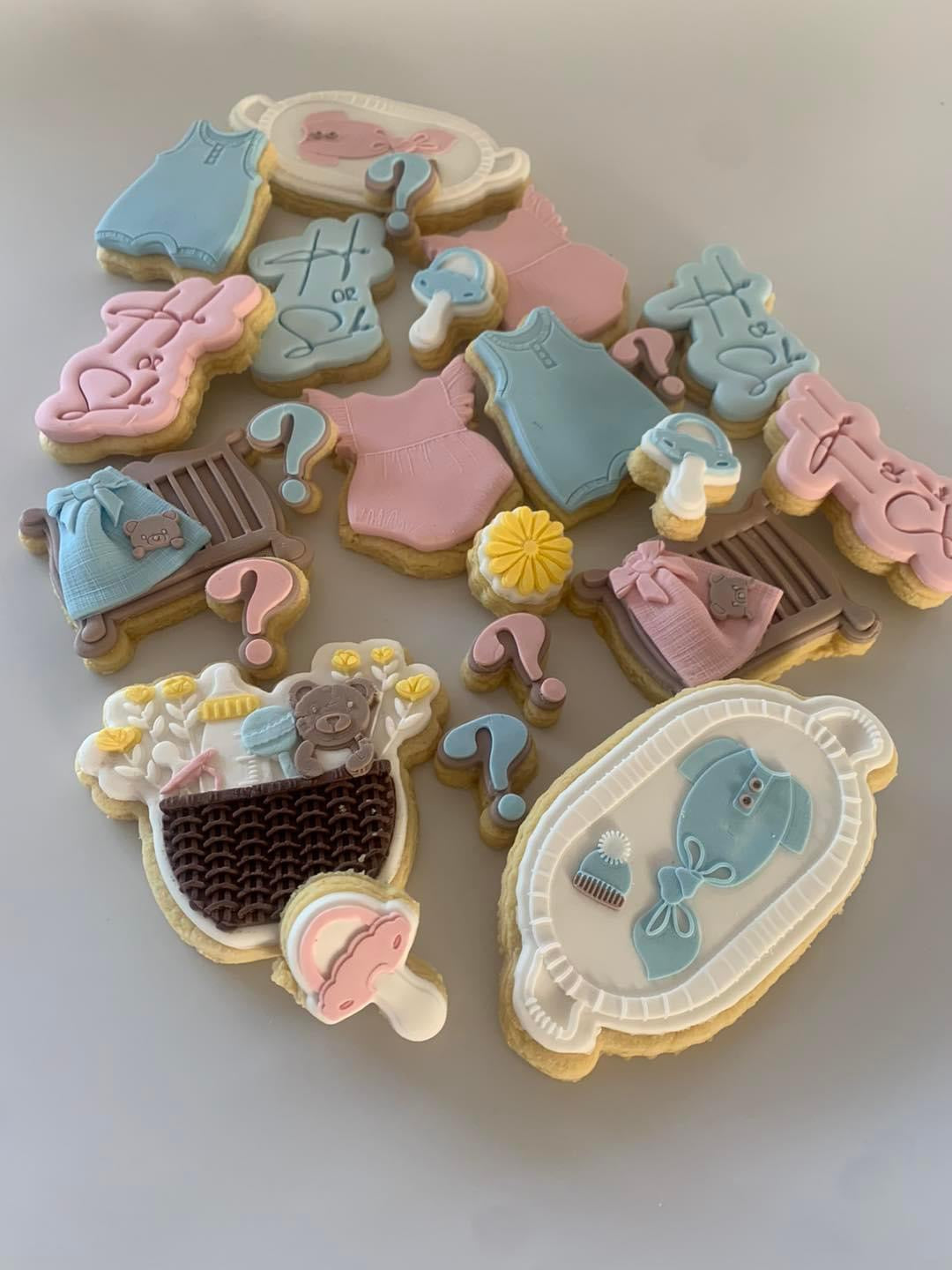 He or she 23 piece cookie set