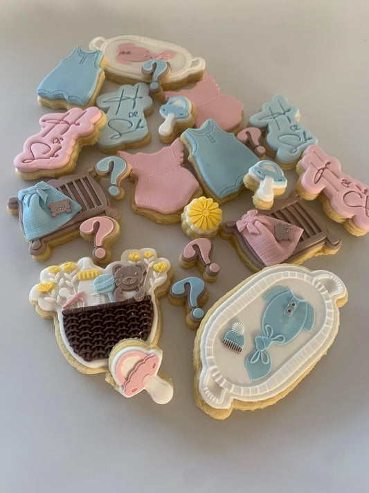 He or she 23 piece cookie set