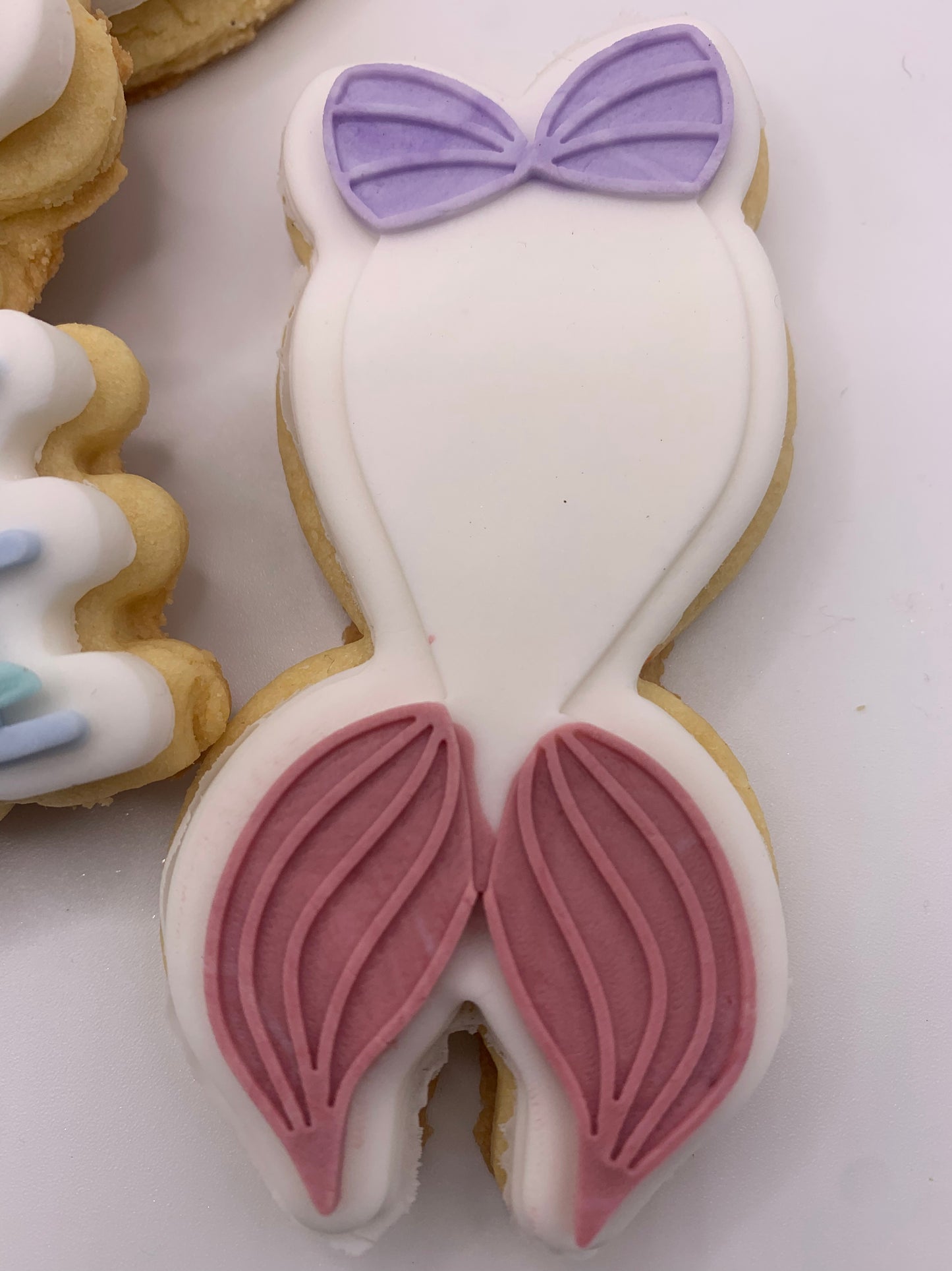 Mermaid Cookie Set – 5 Piece | Dive Into 5 | 5th Birthday Cookies | Boss Bakes | Mermaid Party Favours | Ships Australia Wide
