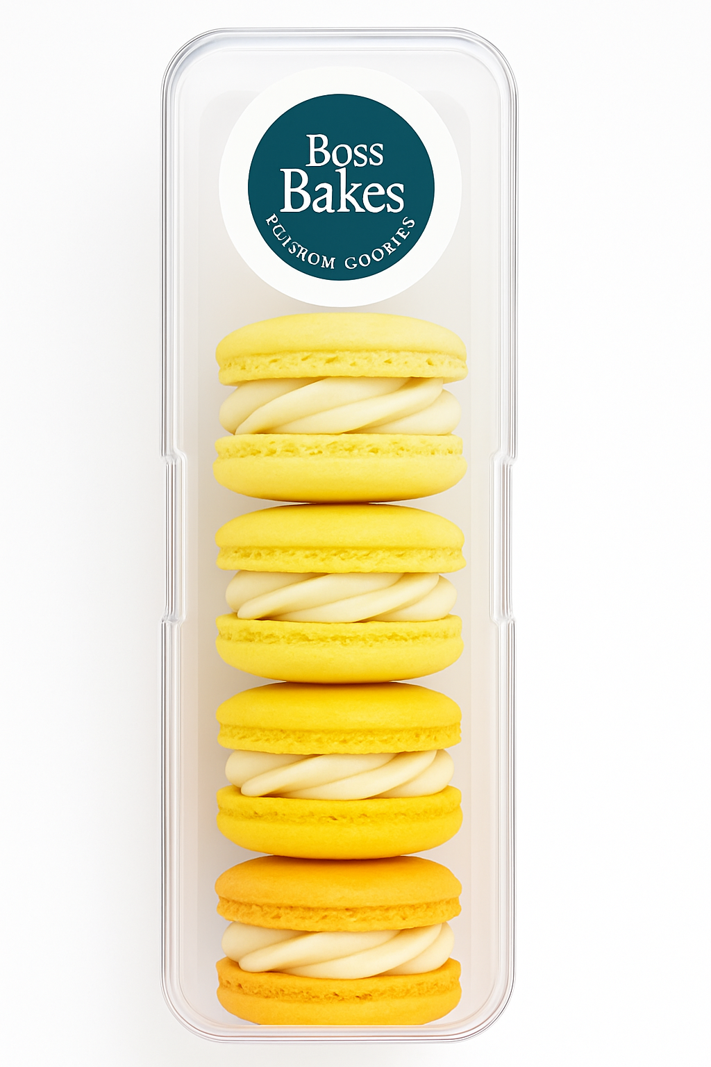Buy Ombré Macarons Online – Handmade, Gluten-Free & Custom-Coloured by Boss Bakes