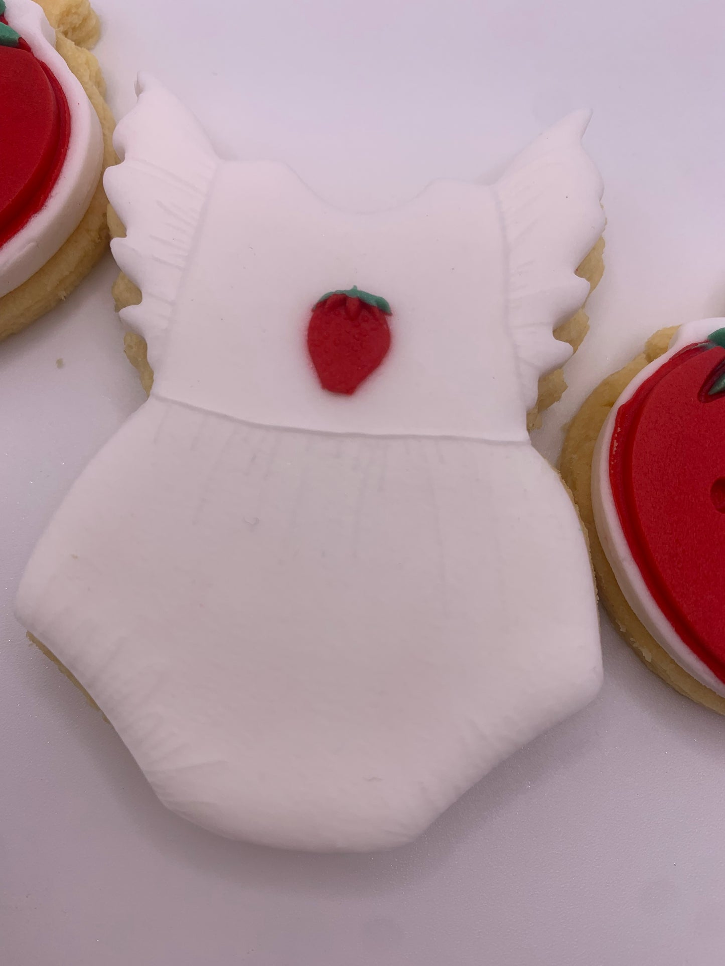 Sweet one birthday cookie set.