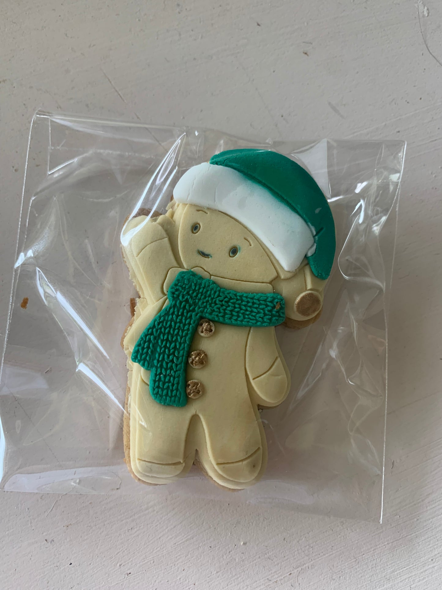 Snowman cookie