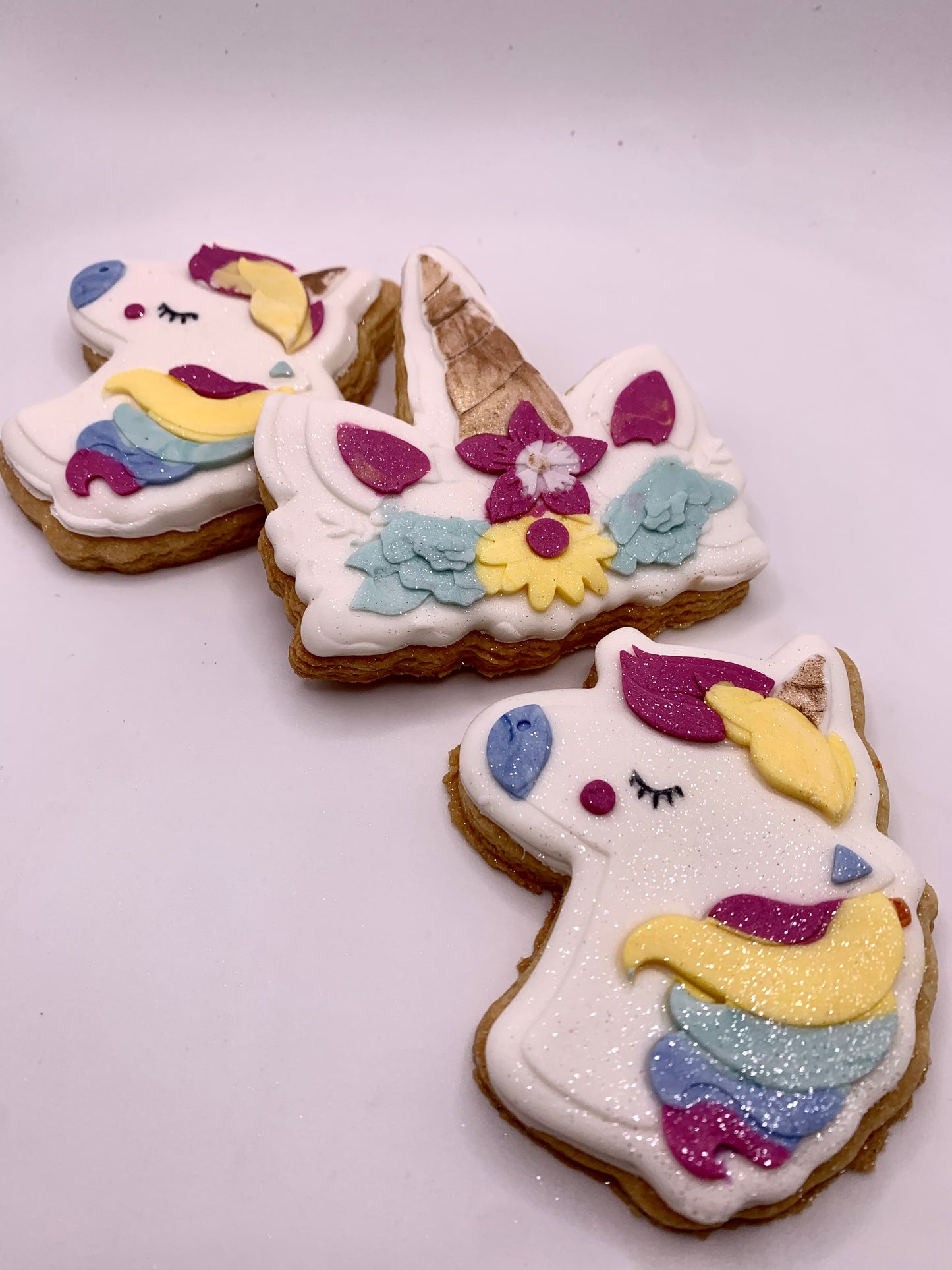 Unicorn Cookie – each | Unicorn crown | Birthday Cookies | Boss Bakes | Unicorn Party Favours | Ships Australia Wide