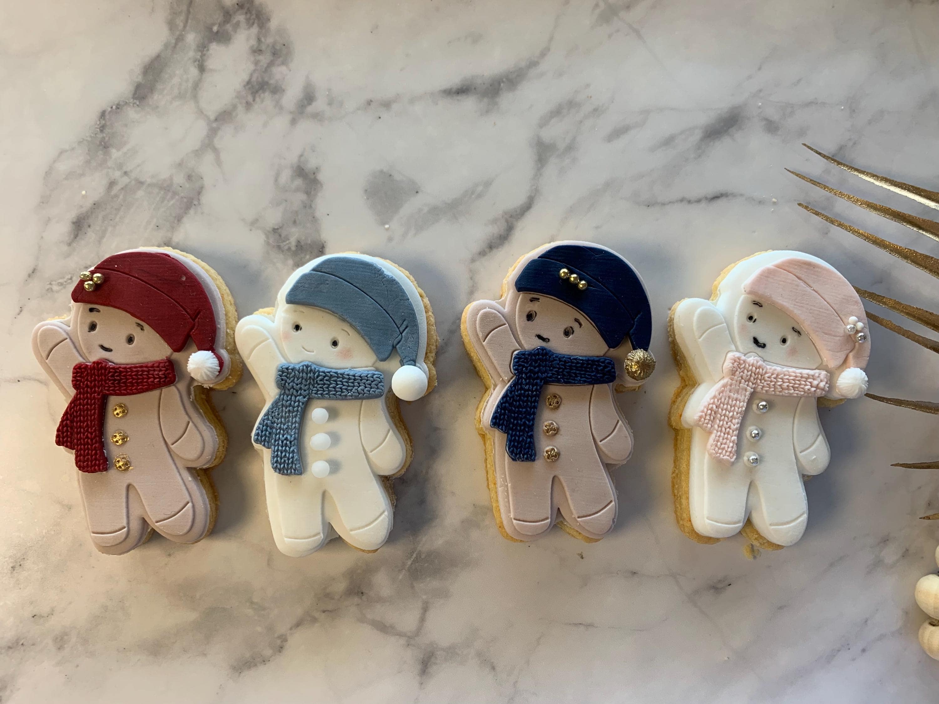 Christmas gingerbread man cookies – Boss Bakes